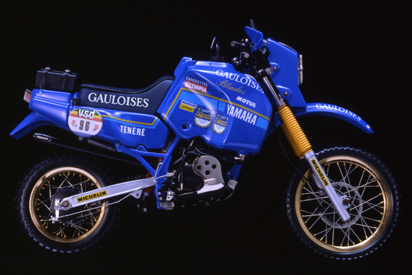 「1/9の小宇宙」歴史的名車スクラッチモデル： YAMAHA XT600Z TENERE/1985/ Japan